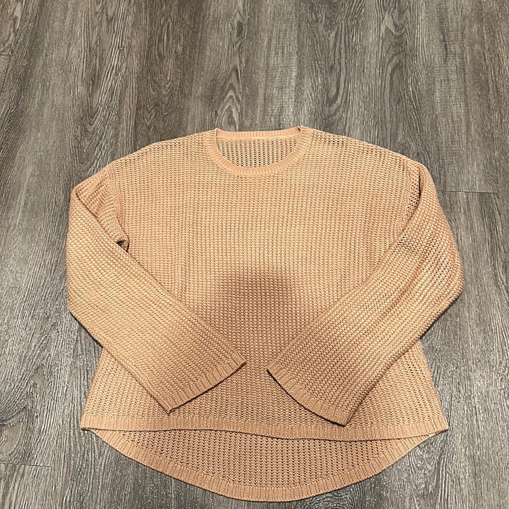 Lululemon open stitch sweater